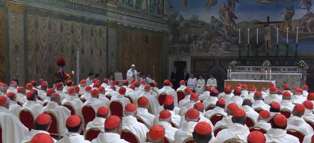 Papa Lav XIV. predvodi misu