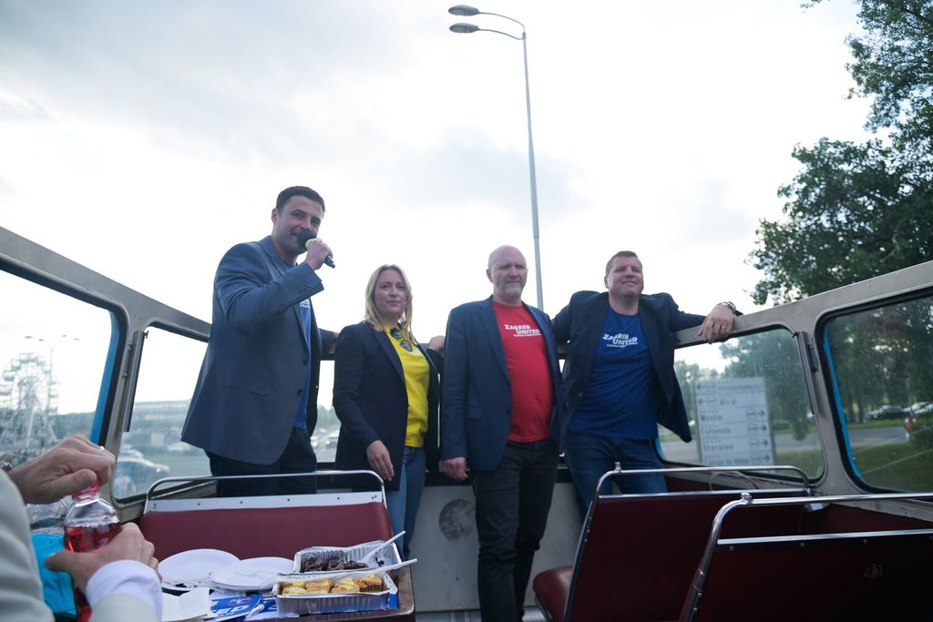 Predstavljanje programa za lokalne izbore saveza Zagreb United