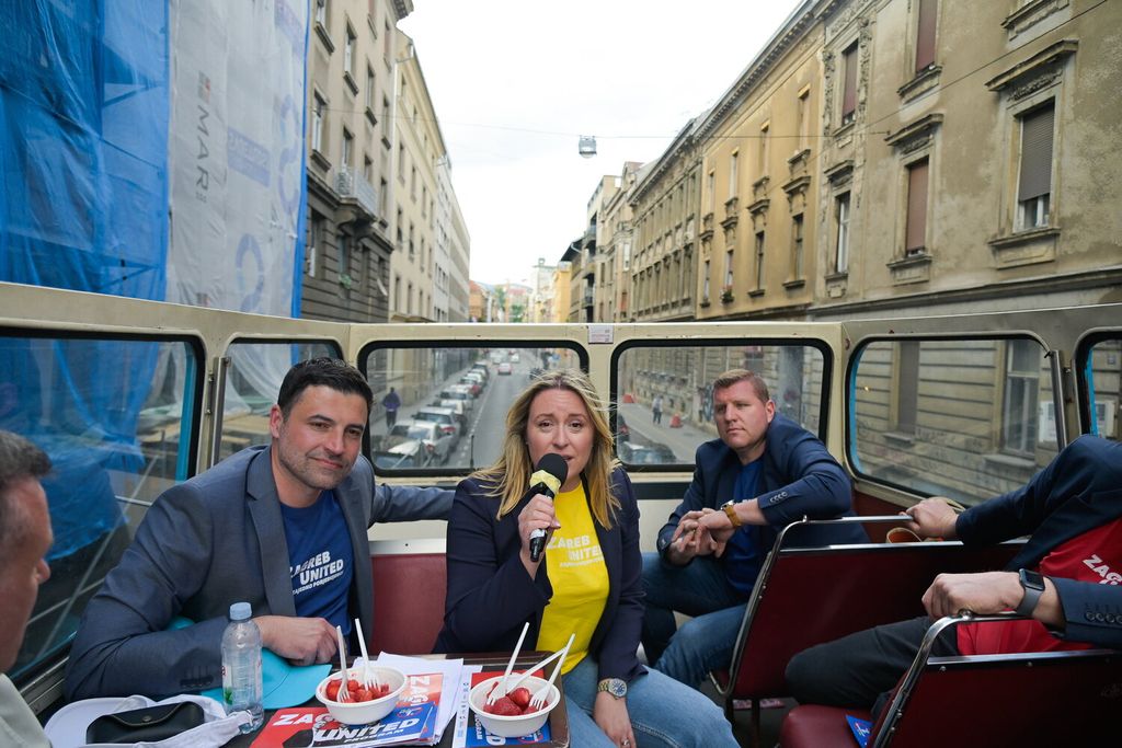 Predstavljanje programa za lokalne izbore saveza Zagreb United