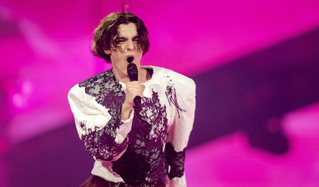 Marko Bošnjak na generalnoj probi prve polufinalne večeri Eurosonga 2025.