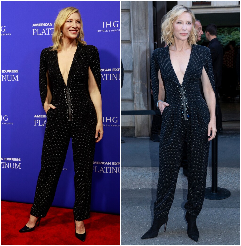 Cate Blanchett na Filmskom festivalu Palm Springs i Armanijevoj reviji 2023.