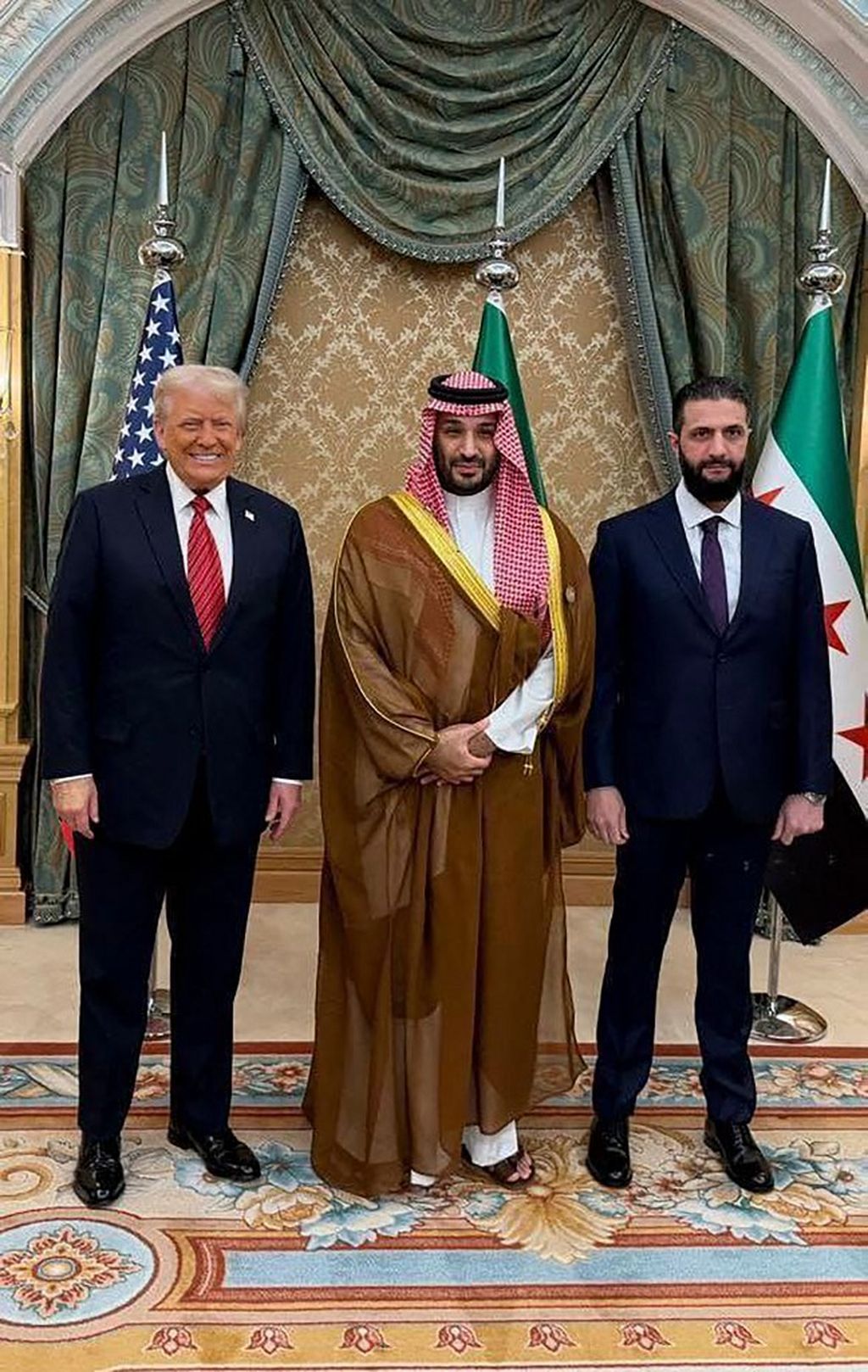 Donald Trump i princ Mohammed bin Salman