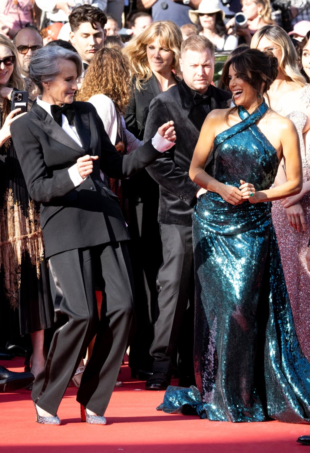 Andie MacDowell i Eva Longoria na premijeri filma 'Mission Impossible: The Final Reckoning'