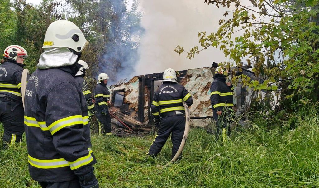 Požar napuštene kuće u Zagorju - 4