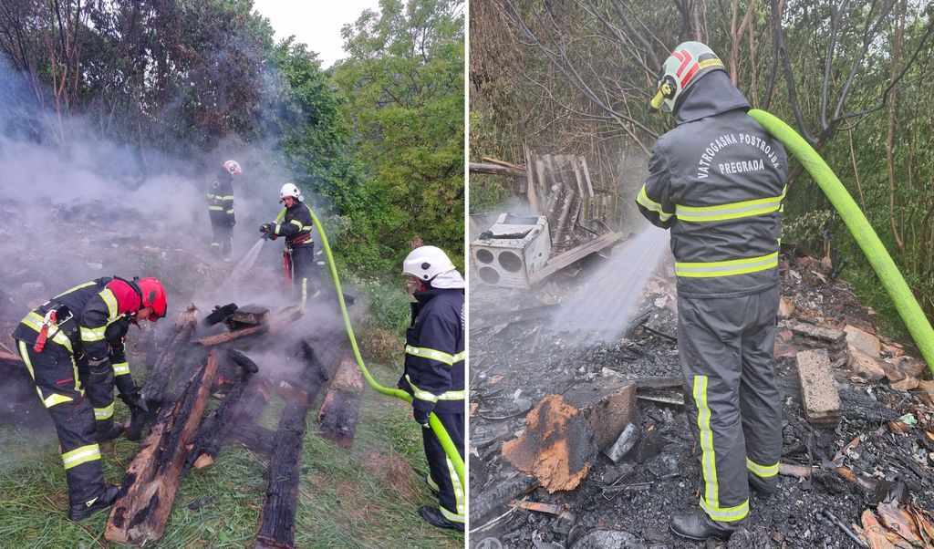 Požar napuštene kuće u Zagorju - 4