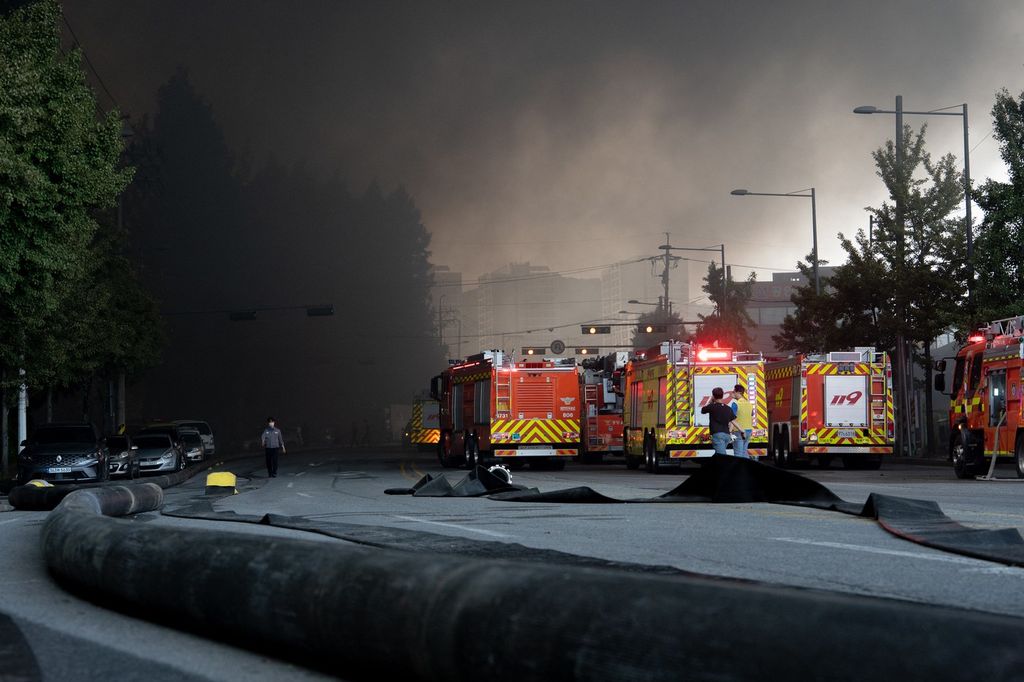 Požar u tvornici guma Kumho u Gwangjuu - 3