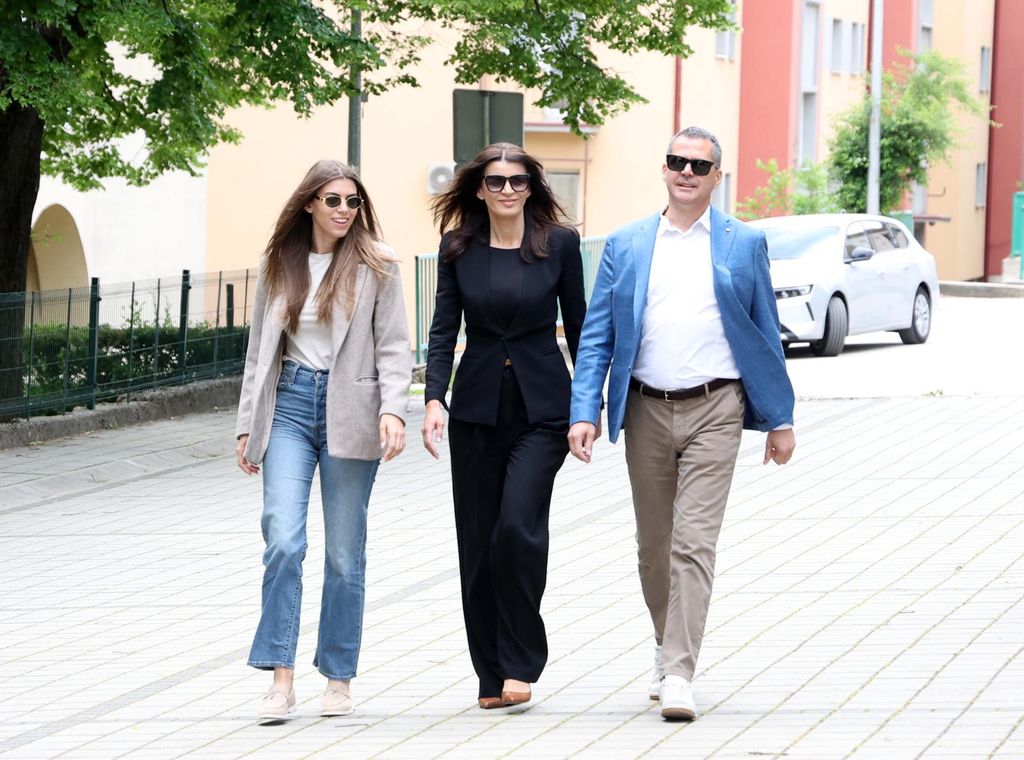 Josipa Rimac na biralištu u Kninu - 6