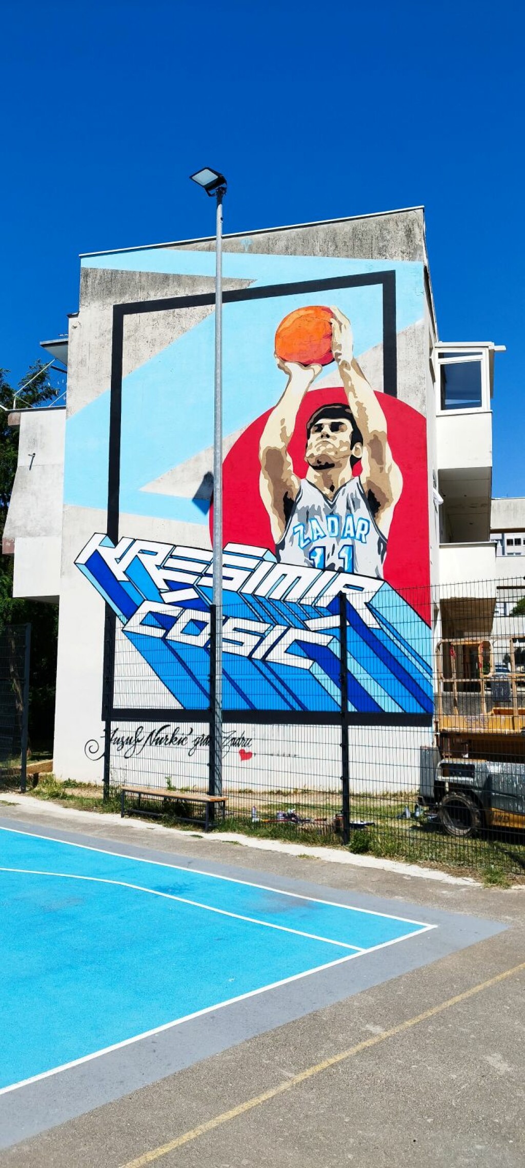 Mural u Zadru