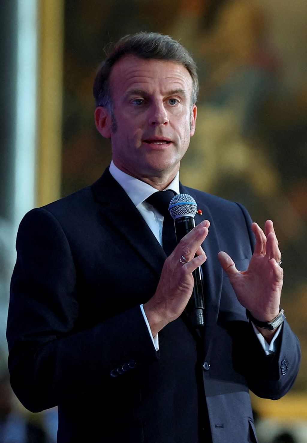 Emmanuel Macron i Benjamin Netanyahu