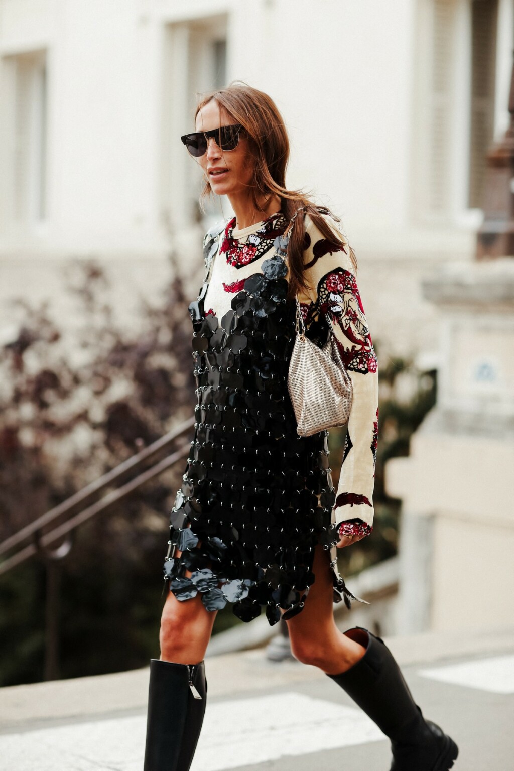 Pulover i haljina u street style izdanju s Tjedna mode