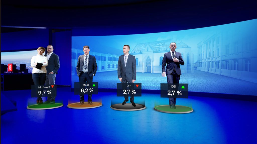 Hrvoje Krešić, Romina Knežić i Petar Pereža