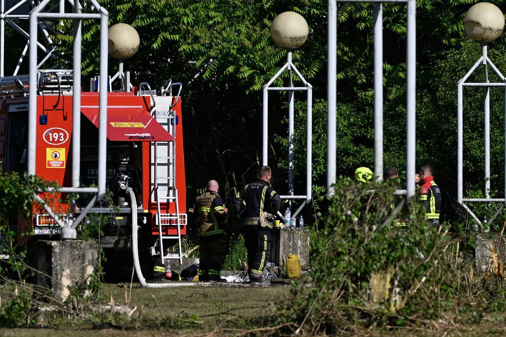 Požar u bolnici u Blatu
