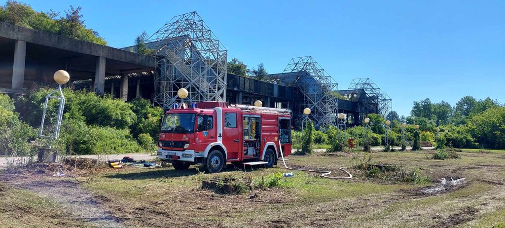 Požar u bolnici u Blatu