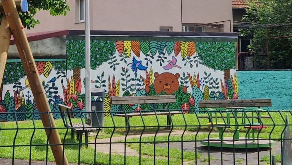 Uništeni mural u Španskom