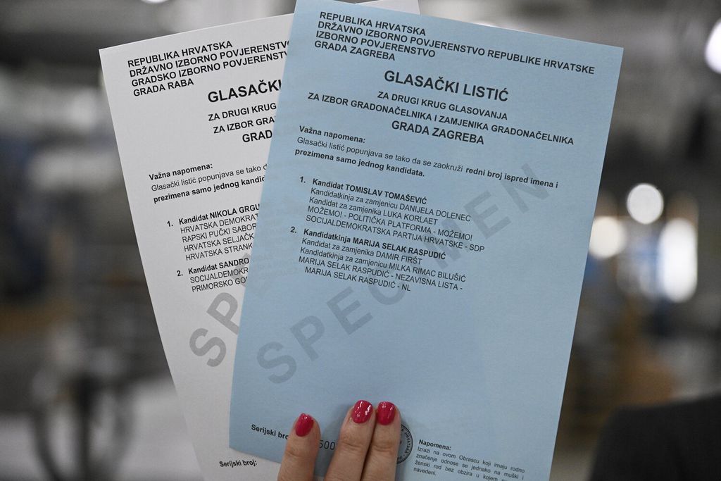 Glasački listići za lokalne izbore 2025. - 2. krug - 11