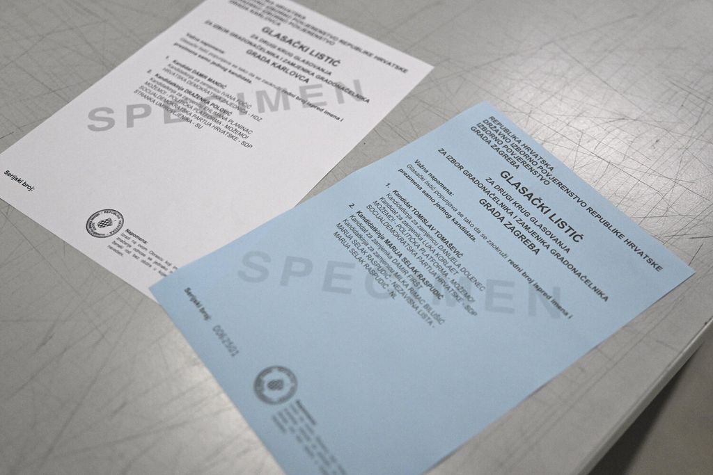 Glasački listići za lokalne izbore 2025. - 2. krug - 11