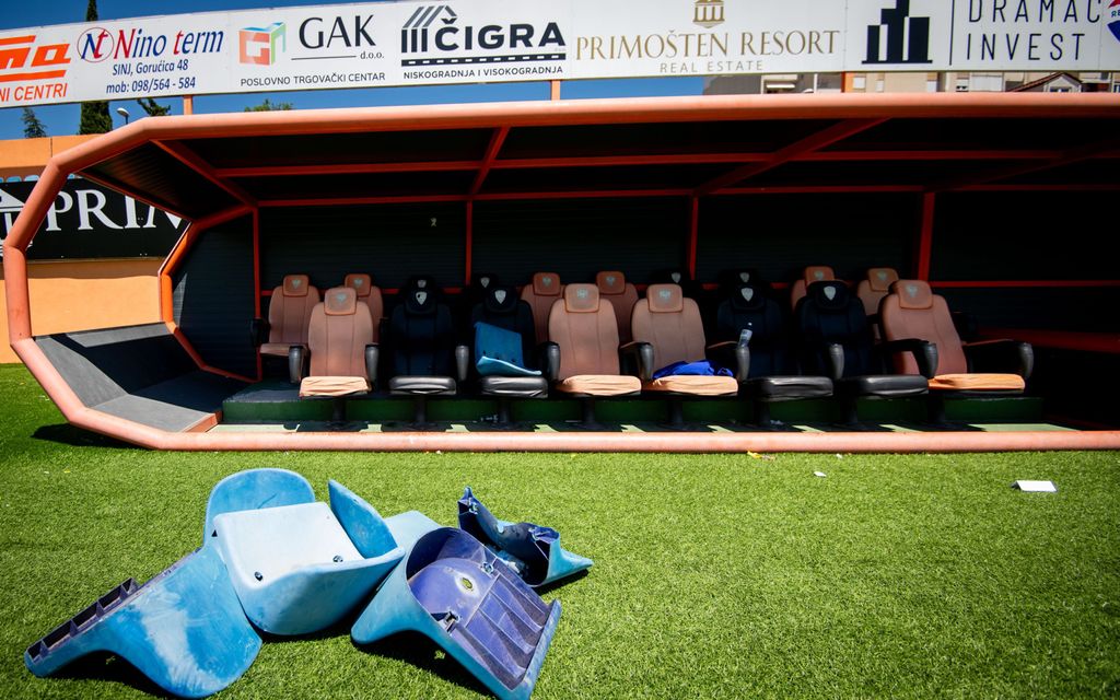 Šubićevac nakon utakmice Šibenik - Hajduk