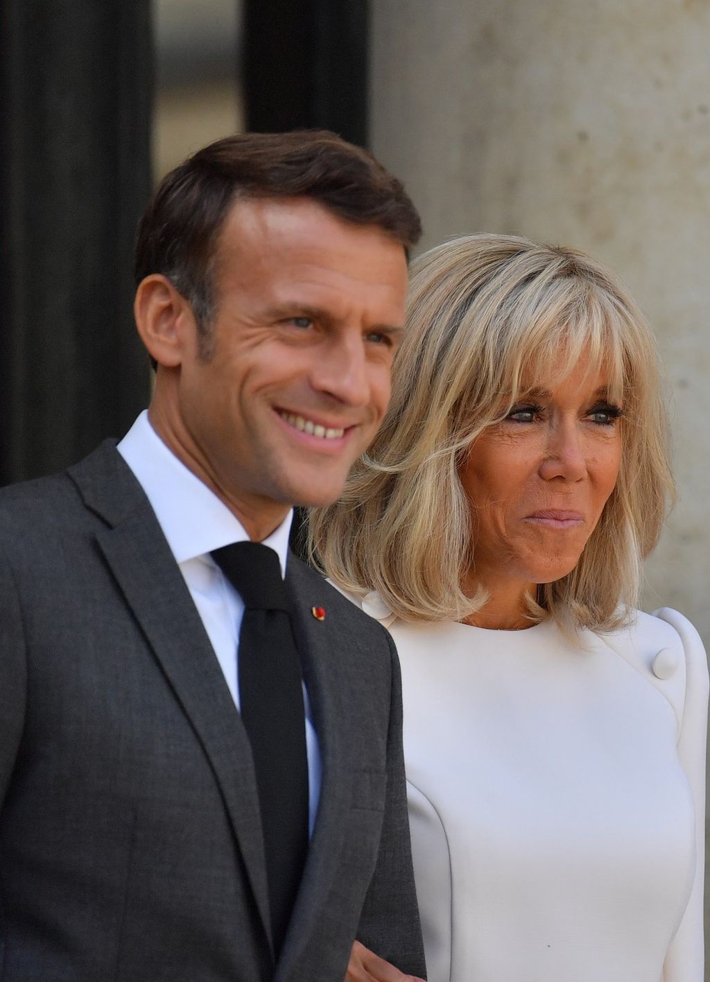 Emmanuel Macron sa suprugom Brigitte - 1