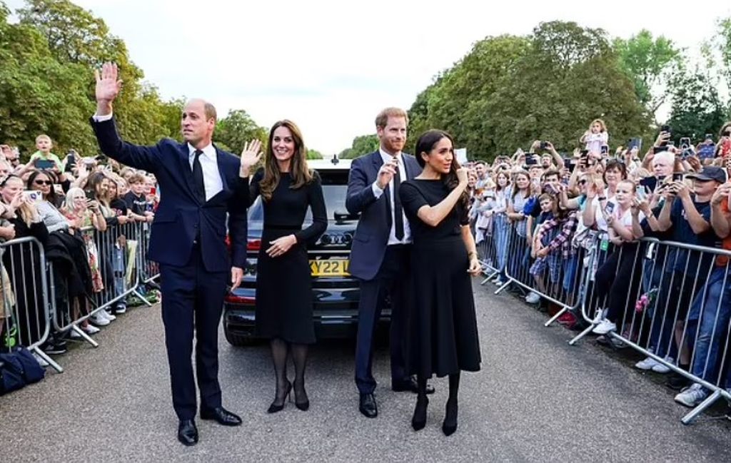 William i Harry sa suprugama - 1