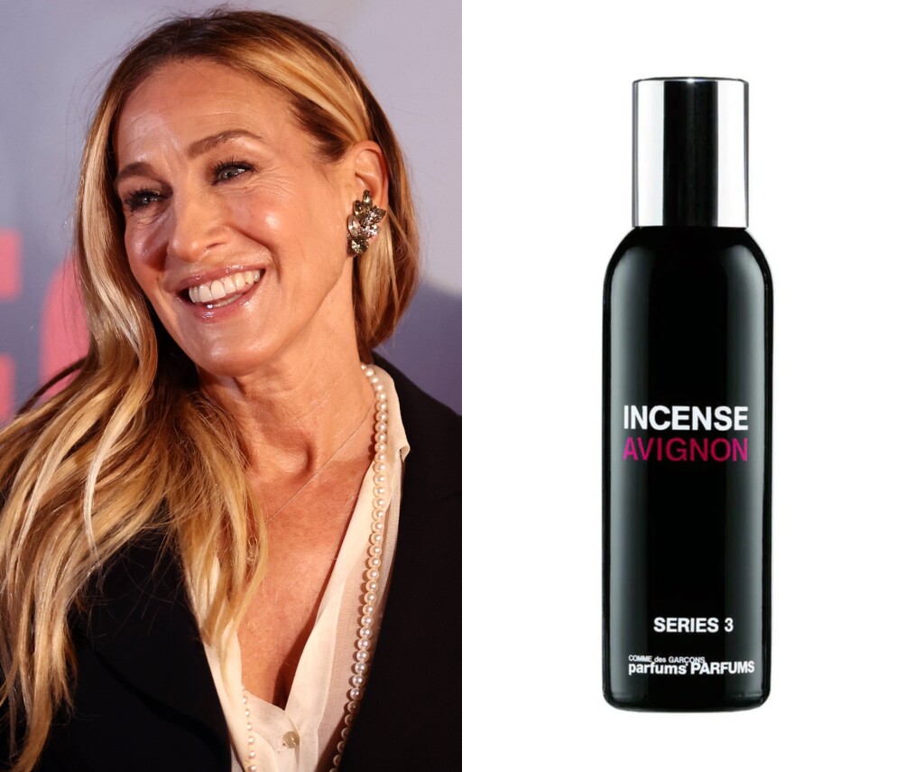 Sarah Jessica Parker nosi parfem Incense Avignon brenda Comme des Garçons