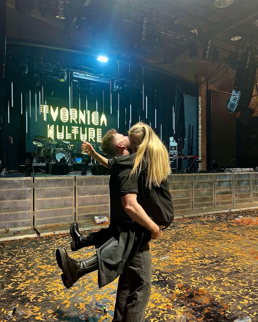 Matija Cvek i supruga Miriam