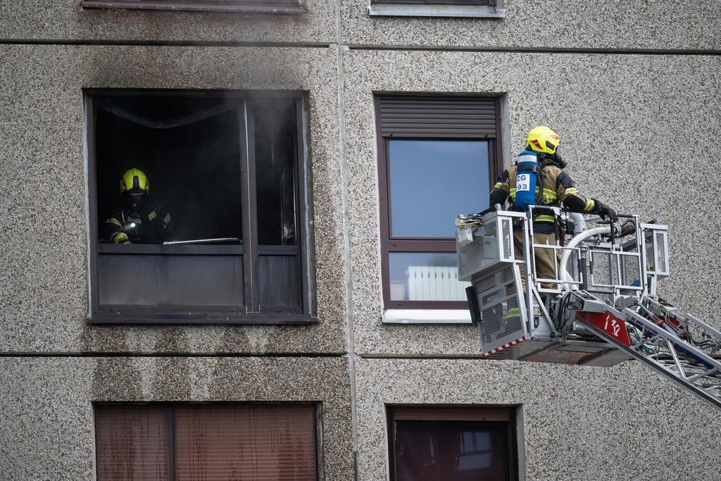 Požar stana u Zagrebu - 3