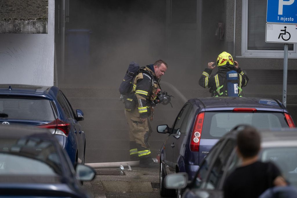 Požar stana u Zagrebu - 3