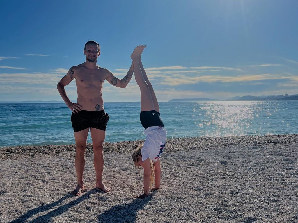Ivan Rakitić i kći