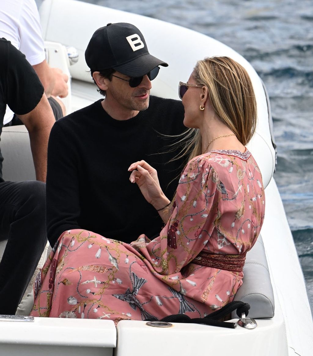 Georgina Chapman i Adrien Brody - 1