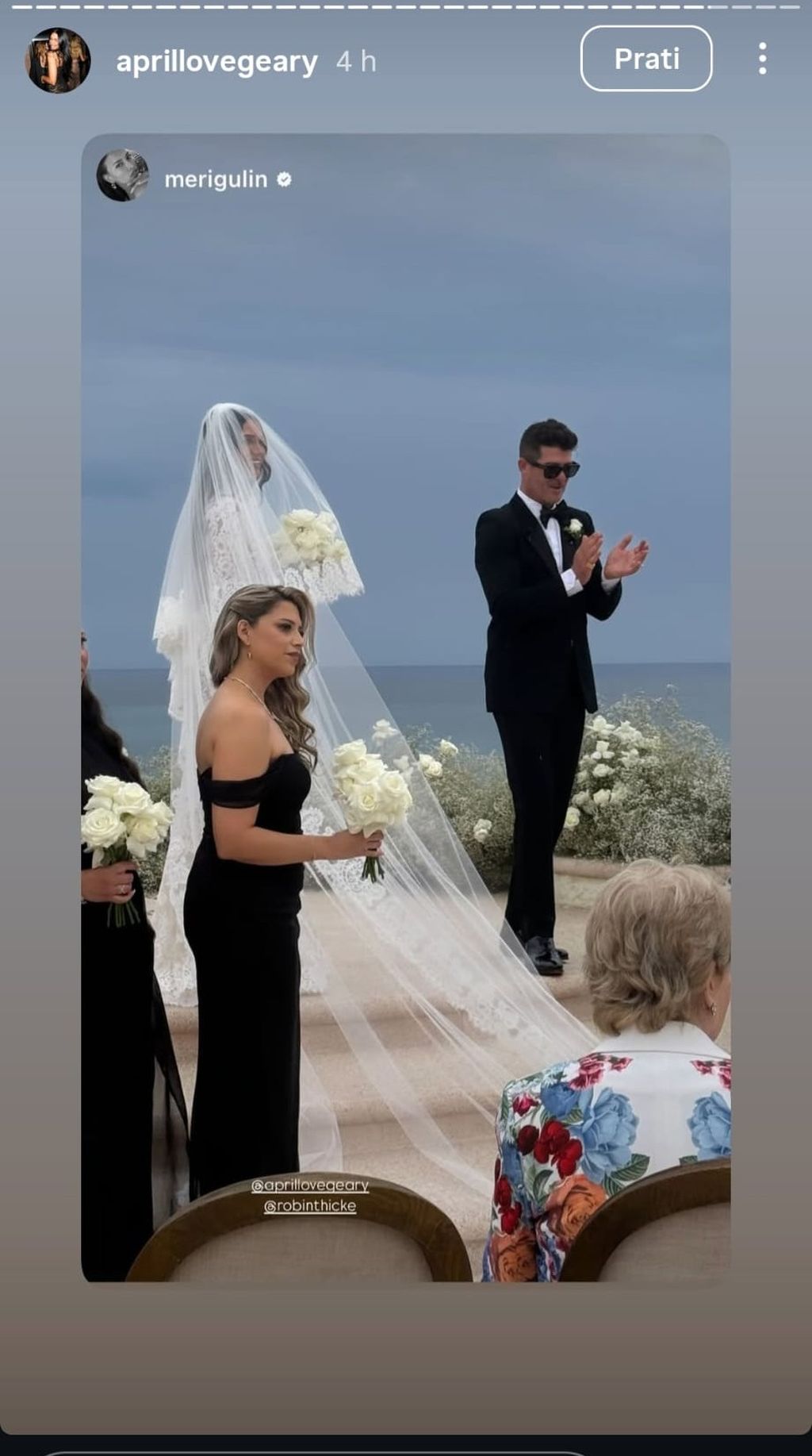Vjenčanje Robina Thickea i April Love Geary - 4