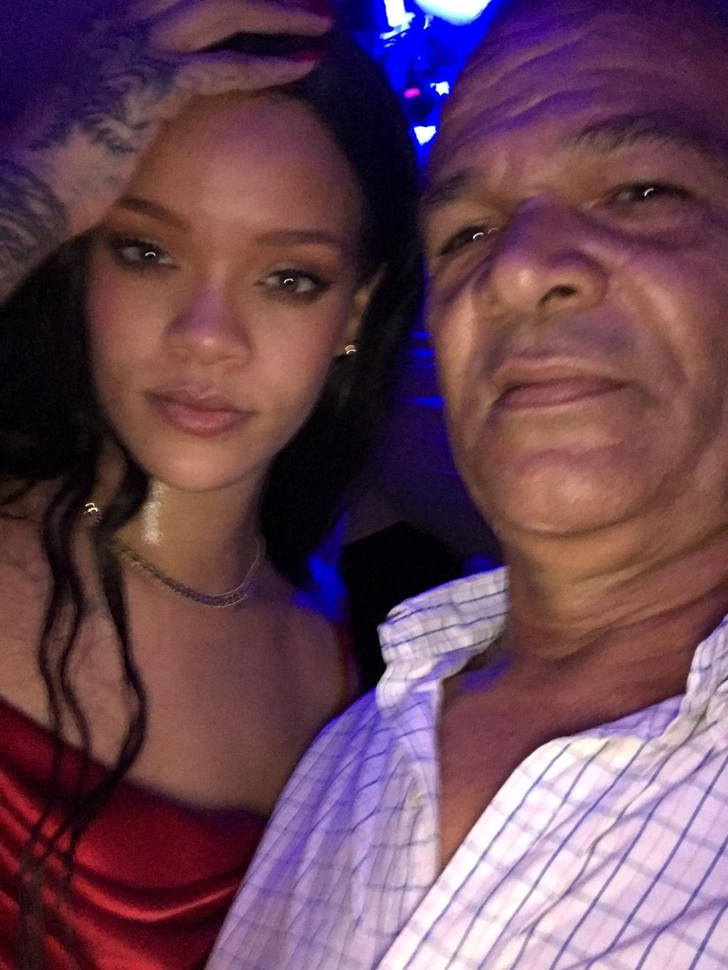 Rihanna i tata Ronald Fenty - 3