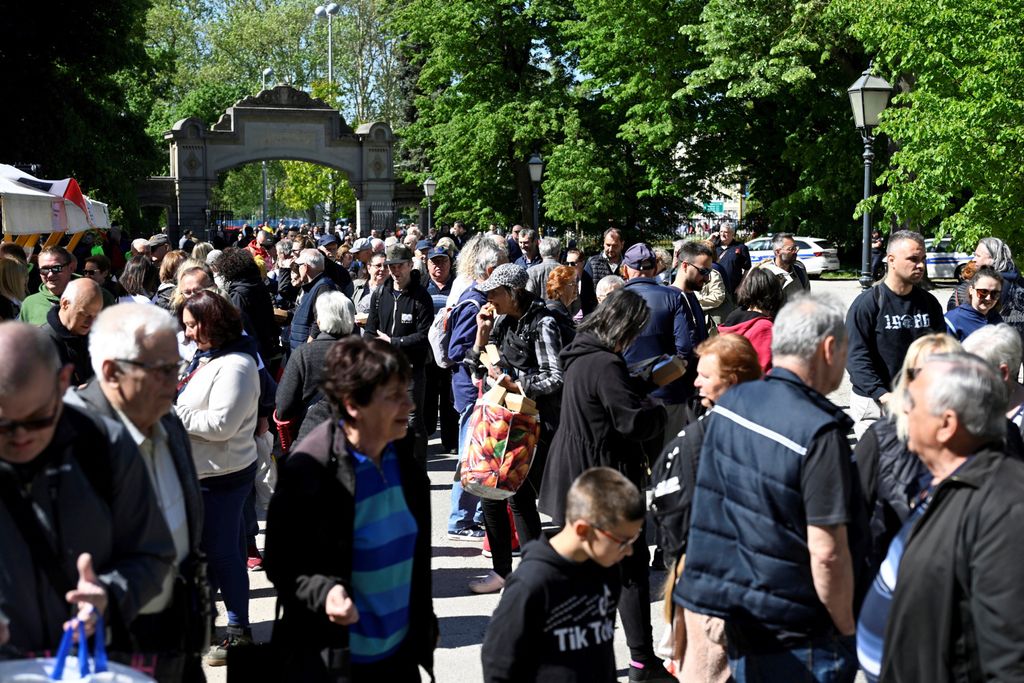 Obilježavanje Praznika rada u Zagrebu - 1