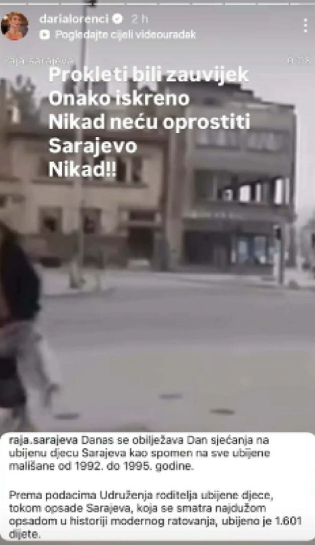 Daria Lorenci Flatz na Instagramu