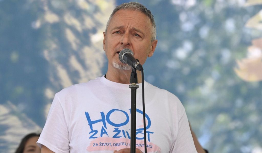 Marko Perković Thompson na Hodu za život - 1