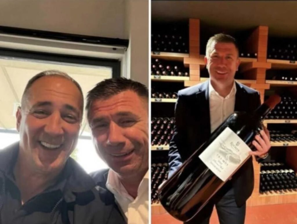 Druženje Štimca i Pirića u vinariji