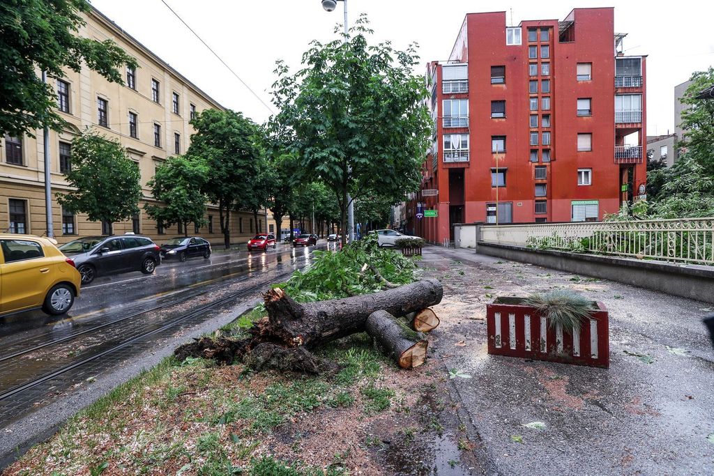 Posljedice nevremena u Zagrebu - 3