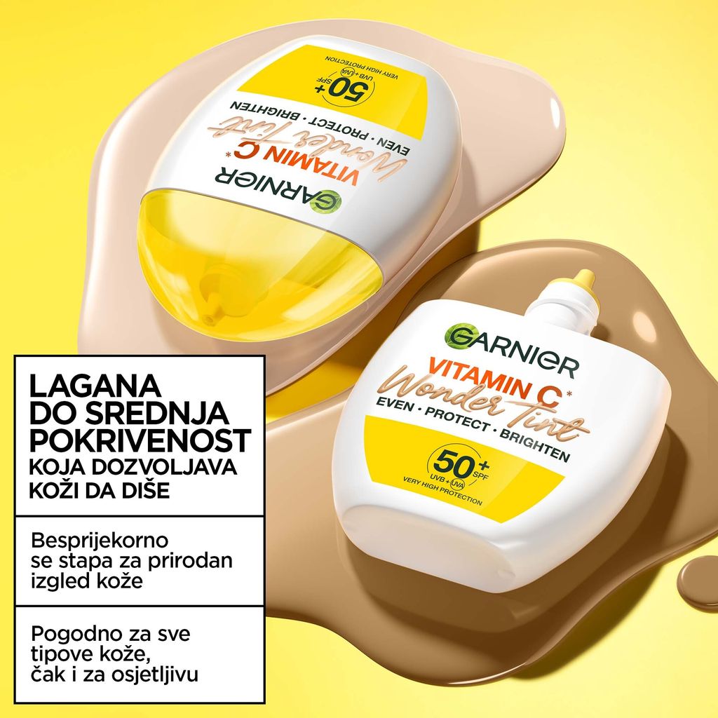 Garnier Vitamin C Wonder Tint ima SPF 50+