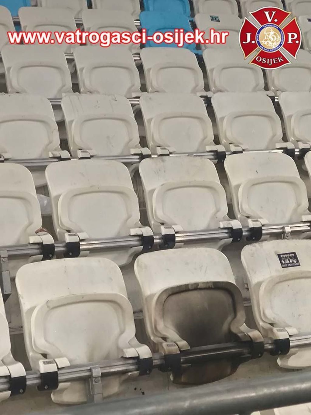 Oštećenja na Opus Areni