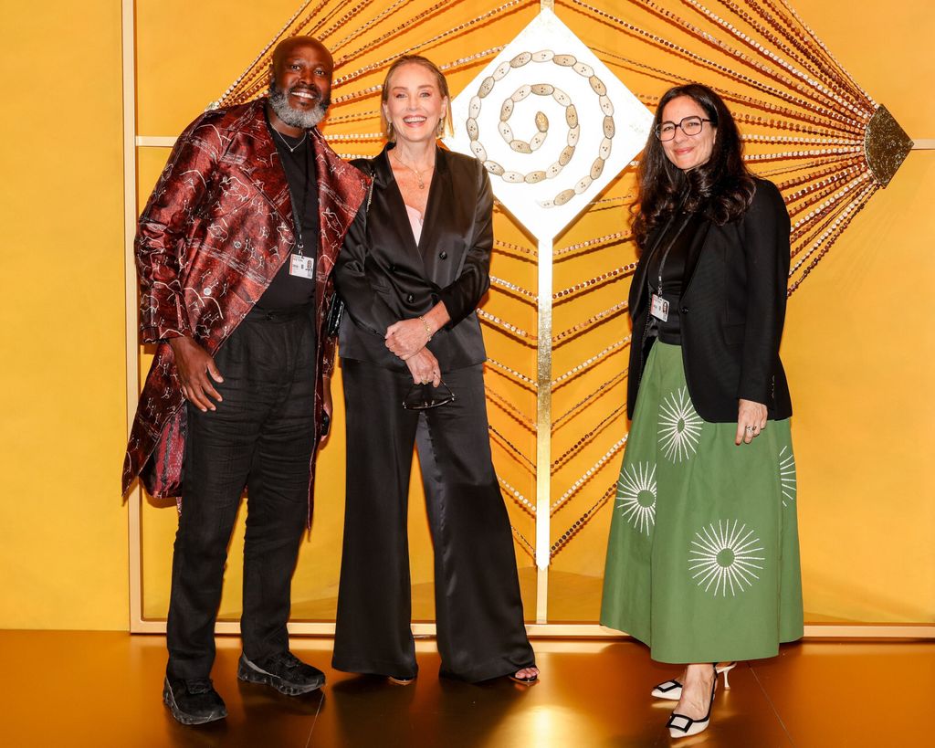 Wanetsha Mosinyi, Sharon Stone i Lynn Serfaty na na događanju 'Voyage Through the Diamond Realm'