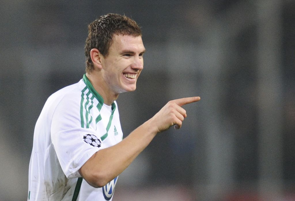Edin Džeko u Wolfsburgu