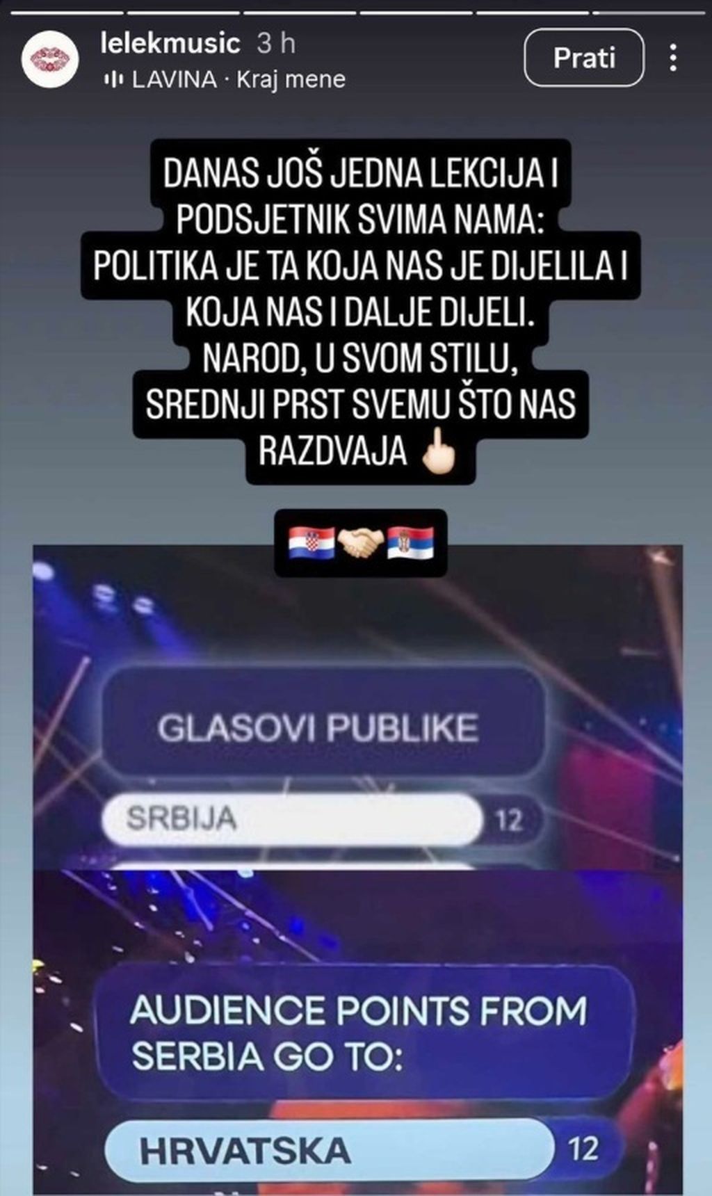 Lelek na Instagramu
