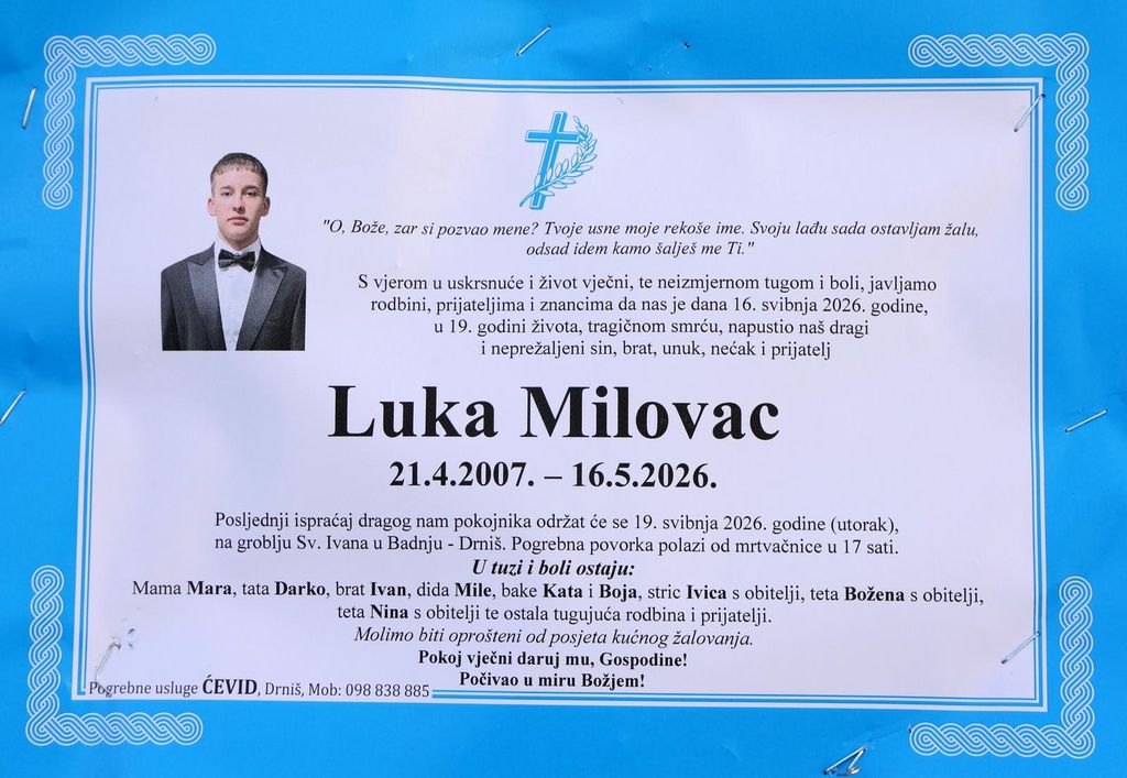 Dan nakon tragedije u Drnišu