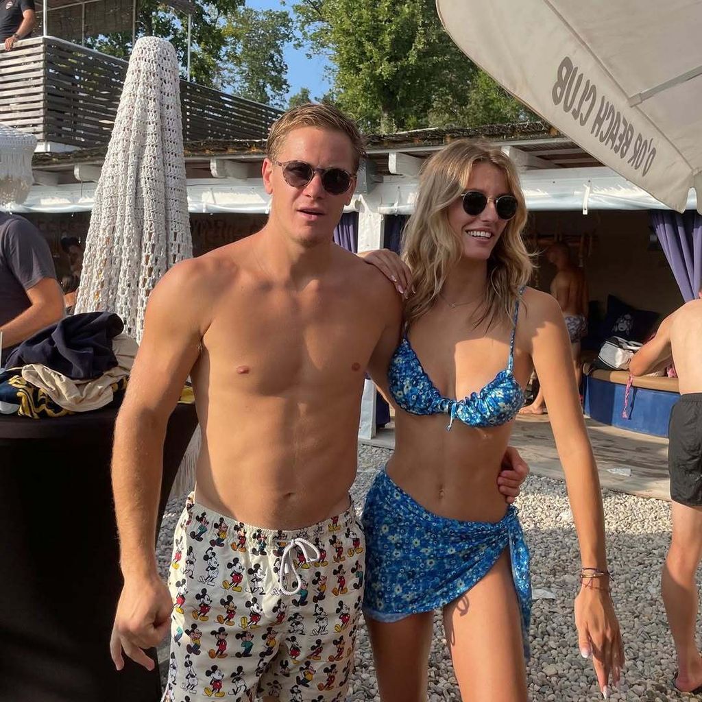 Filip Zubčić i supruga Ana