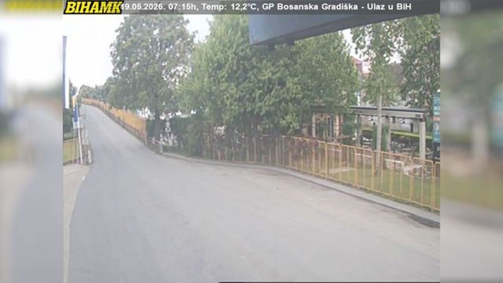 Zbog puknuća mosta stao promet na granici s BiH