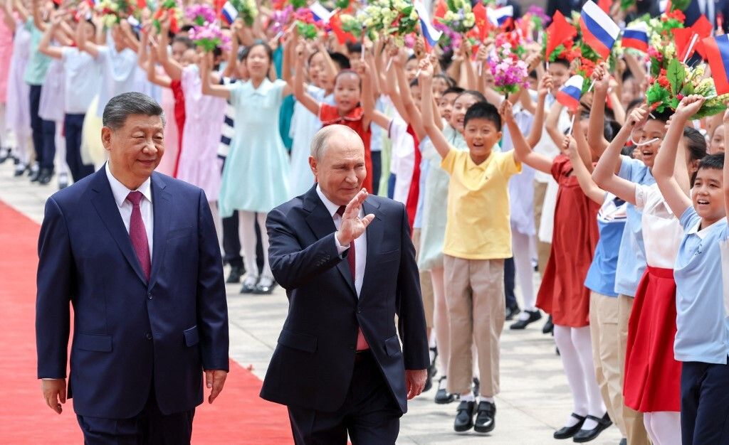 Vladimir Putin i Xi Jinping