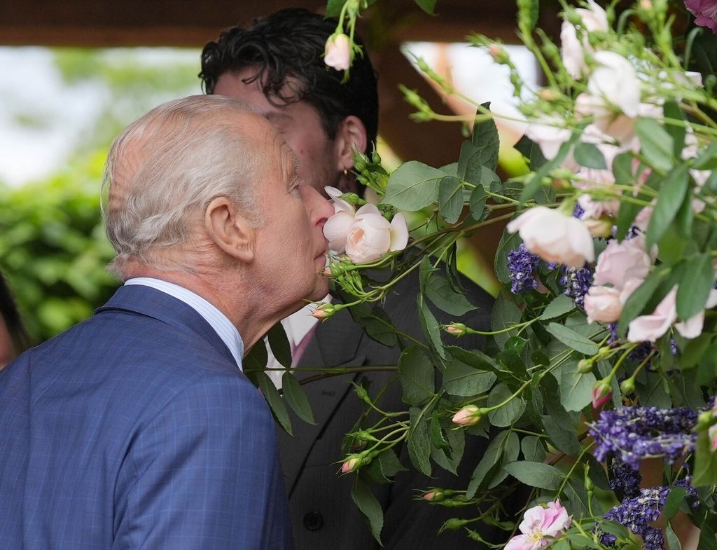 David Beckham i kralj Charles - 1