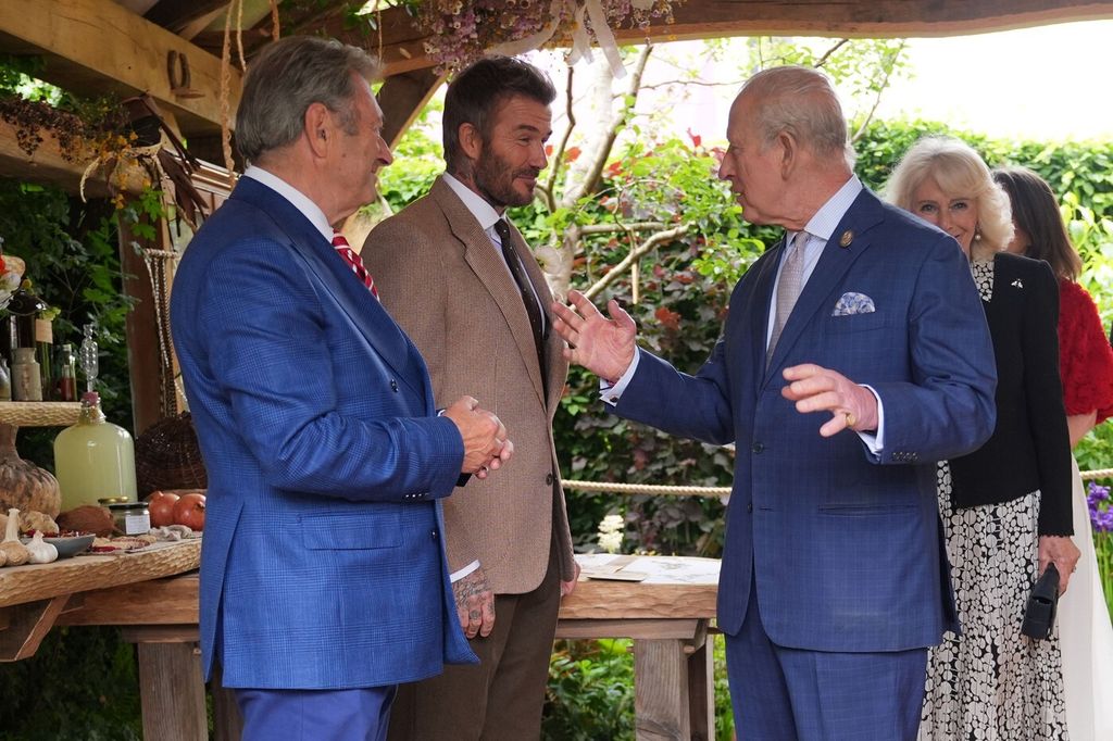 David Beckham i kralj Charles - 3