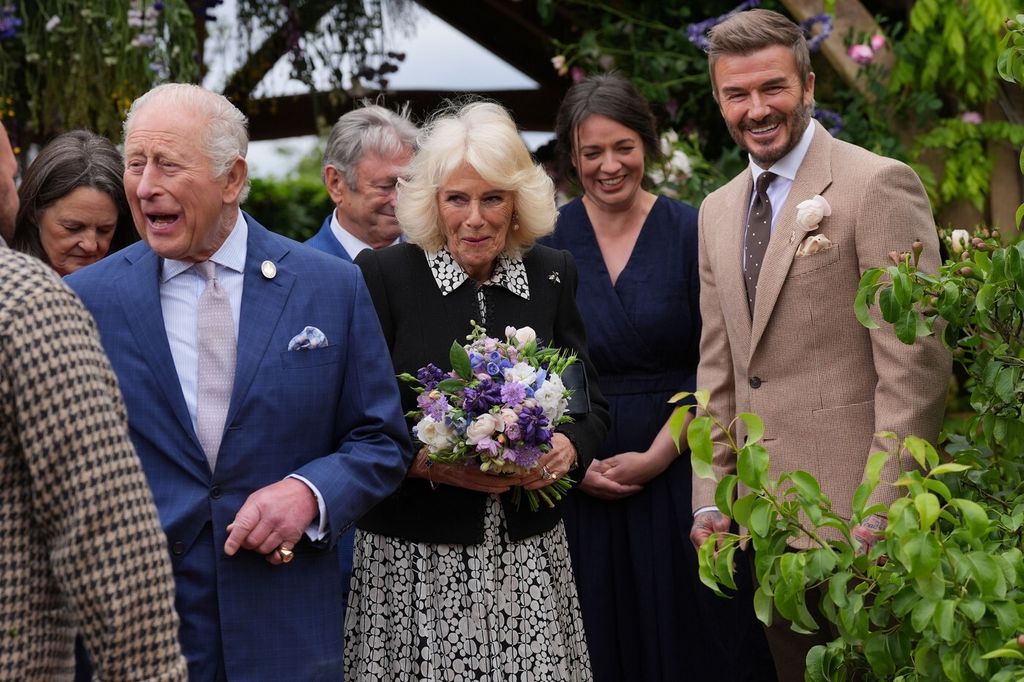 David Beckham i kralj Charles - 5