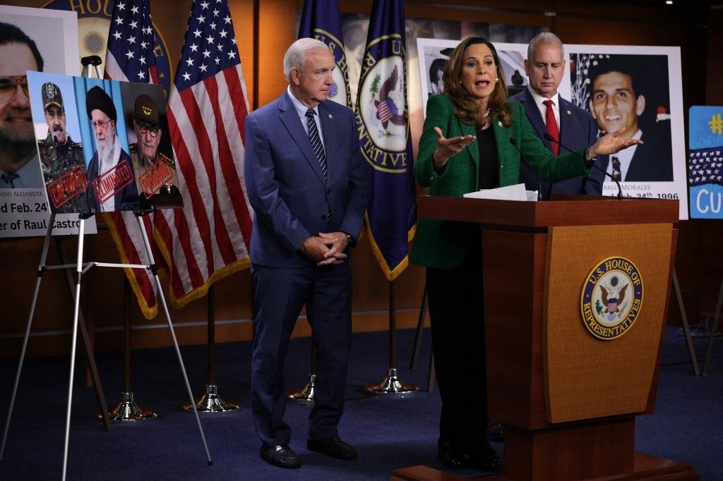 Maria Salazar, Mario Diaz-Balart i Carlos Gimenez