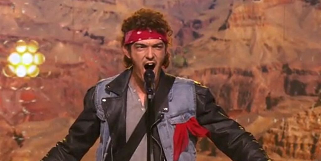 Lovro Juraga kao Bruce Springsteen